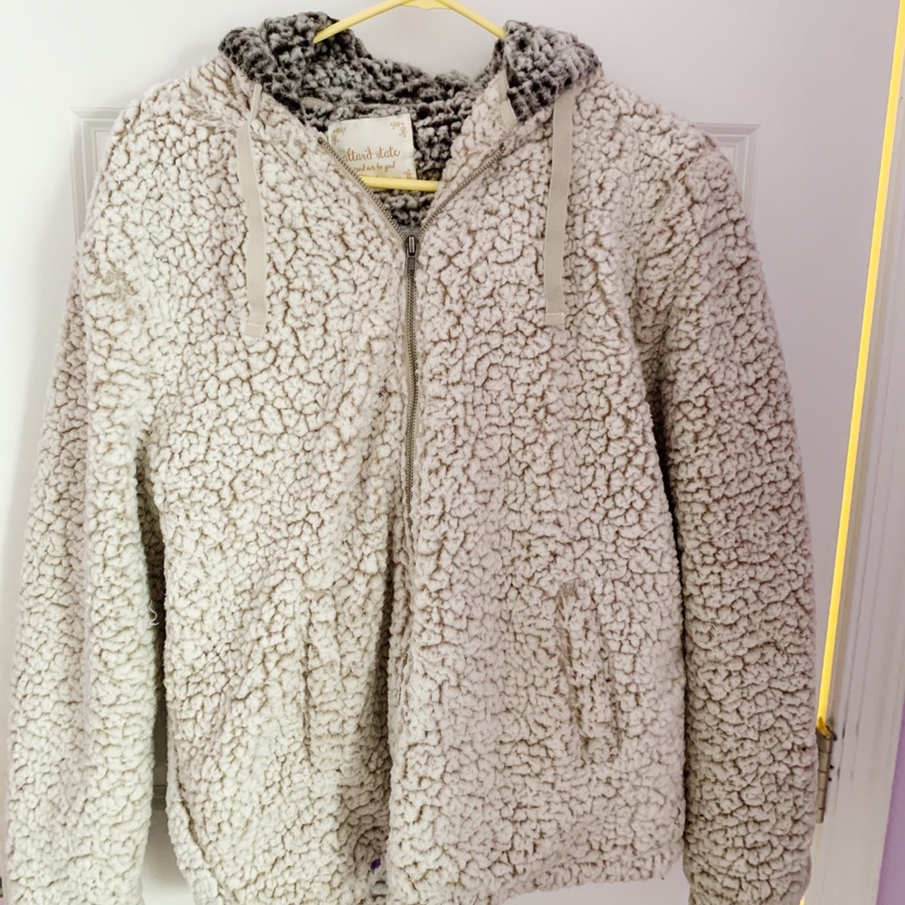 Altard State Shepard fur jacket
